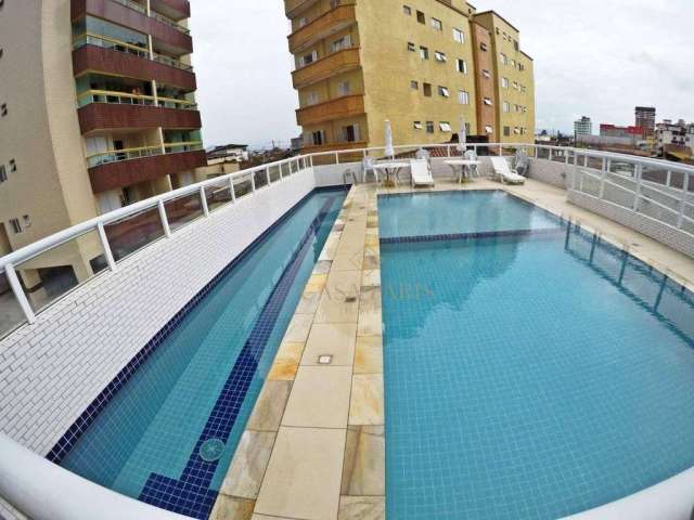 Apartamento com 2 quartos à venda, 60 m² por R$ 415.000 - Vila Tupi - Praia Grande/SP