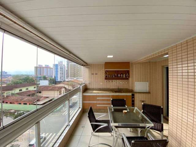 Apartamento com 3 quartos à venda, 102 m² por R$  - Canto do Forte - Praia Grande/SP