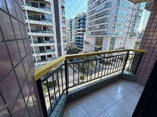 Apartamento com 2 dormitórios à venda, 75 m² por R$ 438.000,00 - Canto do Forte - Praia Grande/SP