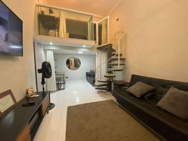 Kitnet com 1 quarto à venda, 40 m² por R$ 270.000 - Canto do Forte - Praia Grande/SP