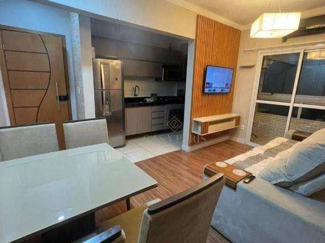 Apartamento com 2 quartos à venda, 60 m² por R$ 490.000 - Vila Guilhermina - Praia Grande/SP