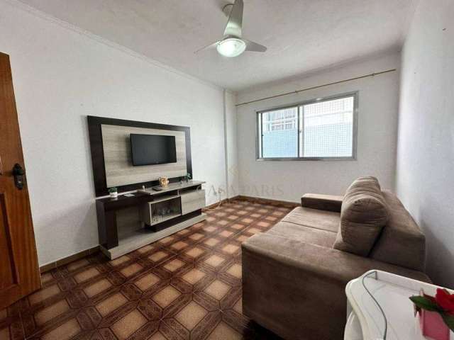 Apartamento com 1 quarto à venda, 46 m² por R$ 280.000 - Vila Guilhermina - Praia Grande/SP