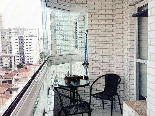 Apartamento com 2 quartos à venda, 63 m² por R$ 425.000 - Vila Guilhermina - Praia Grande/SP