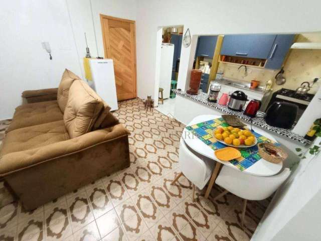 Apartamento com 1 quarto à venda, 55 m² por R$ 290.000 - Vila Tupi - Praia Grande/SP