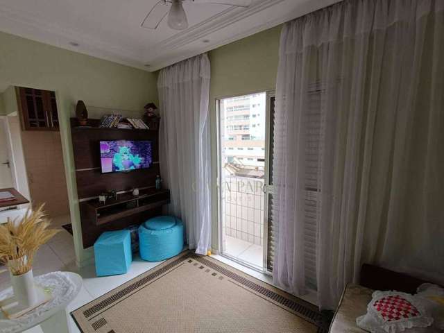 Apartamento com 1 dormitório à venda, 42 m² por R$ 230.000 - Aviação - Praia Grande/SP