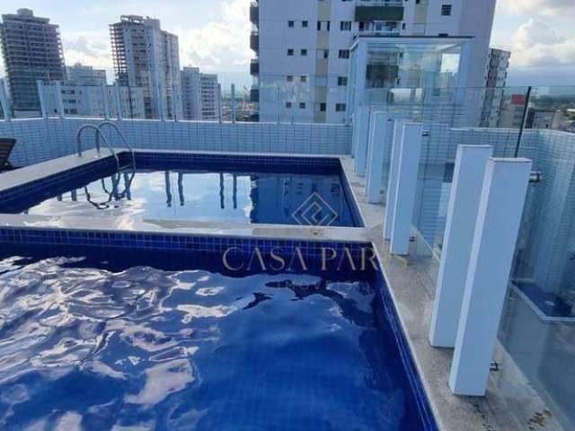 Apartamento com 1 dormitório à venda, 54 m² por R$ 385.000 - Vila Guilhermina - Praia Grande/SP