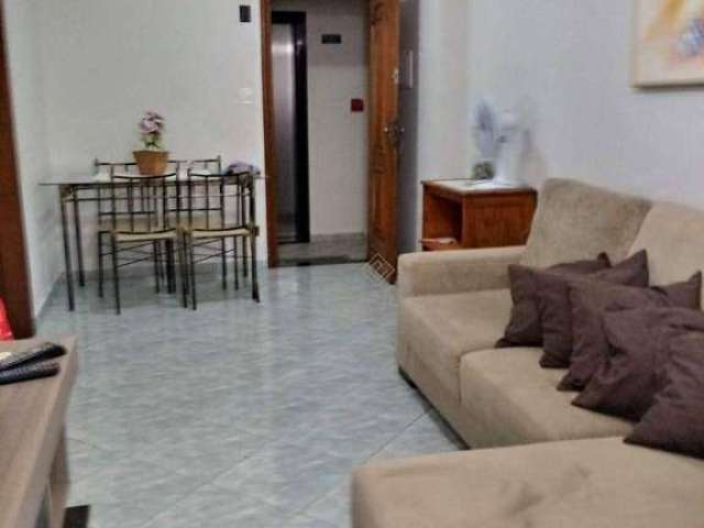 Apartamento com 1 dormitório à venda, 52 m² por R$ 290.000 - Maracanã - Praia Grande/SP