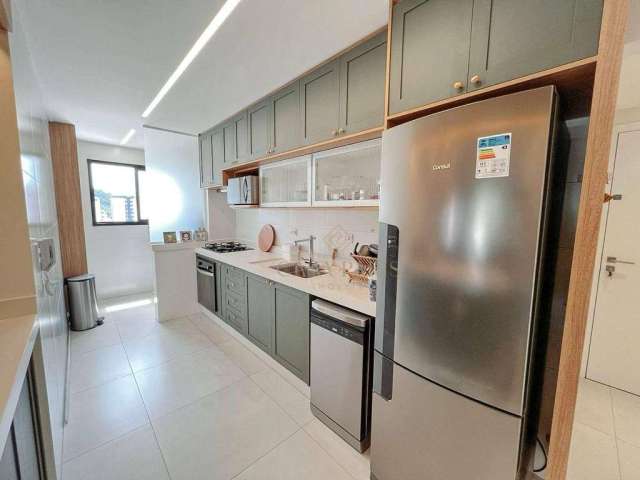 Apartamento com 2 dormitórios à venda, 74 m² por R$ 770.000,00 - Canto do Forte - Praia Grande/SP