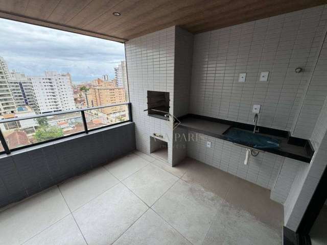 Apartamento com 2 dormitórios à venda, 77 m² por R$ 730.000 - Canto do Forte - Praia Grande/SP