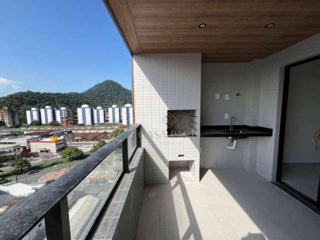 Apartamento com 2 dormitórios à venda, 74 m² por R$ 715.000,00 - Canto do Forte - Praia Grande/SP