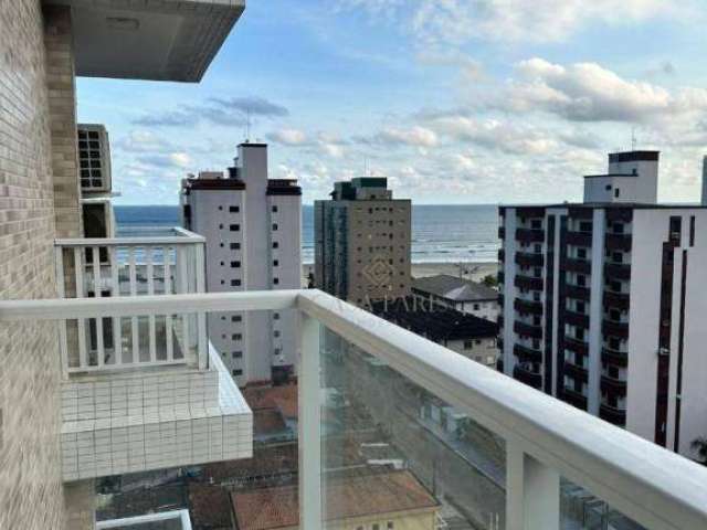 Apartamento com 2 dormitórios à venda, 75 m² por R$ 590.000,00 - Vila Guilhermina - Praia Grande/SP