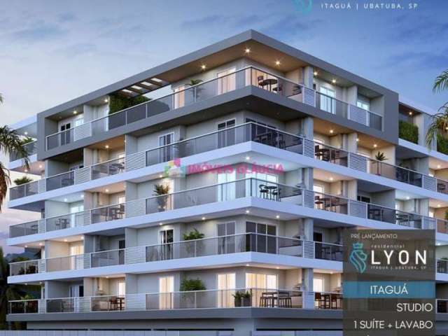 Lyon Residencial na Praia do Itaguá, em Ubatuba/SP Apartamentos de 36 a 140m2 à venda