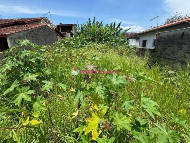 Terreno com 250m² a 200 metros da Praia do Porto Novo em Caraguatatuba/SP à venda