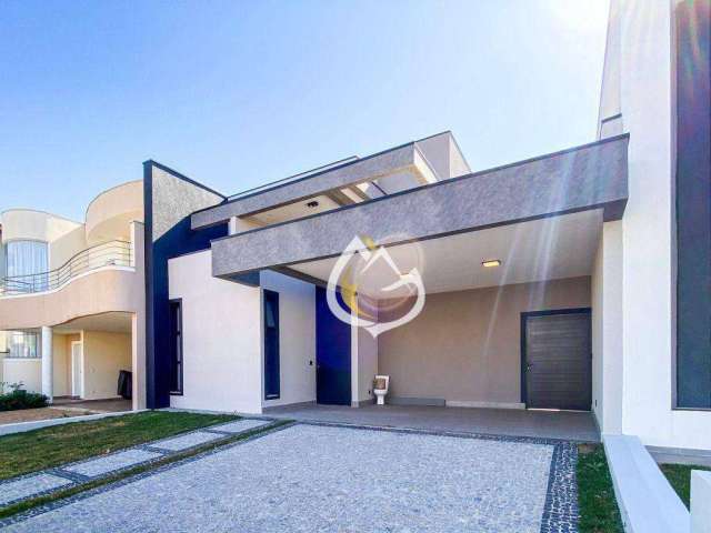 Casa com 3 dormitórios à venda, 180 m² por R$ 1.400.000,00 - Condomínio Reserva Real - Paulínia/SP