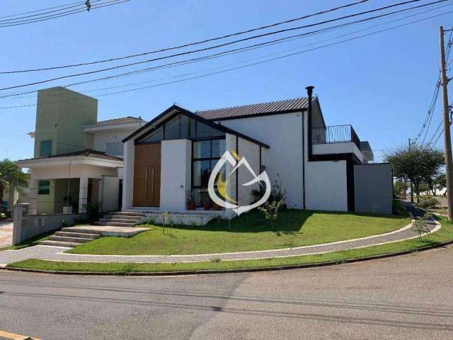 Casa com 3 dormitórios à venda, 250 m² por R$ 1.700.000,00 - Condomínio Terras do Cancioneiro - Paulínia/SP