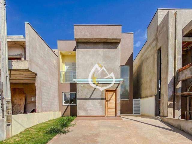 Casa com 3 dormitórios à venda, 134 m² por R$ 890.000,00 - Residencial Terras da Estância - Paulínia/SP