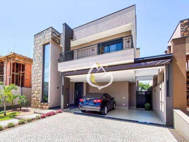 Casa com 3 dormitórios à venda, 244 m² por R$ 2.900.000,00 - Condomínio Villa Bella Livorno - Paulínia/SP