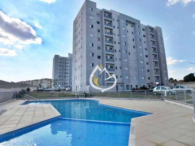 Apartamento com 2 dormitórios à venda, 48 m² por R$ 340.000,00 - Residencial Clube Aquaville - Paulínia/SP