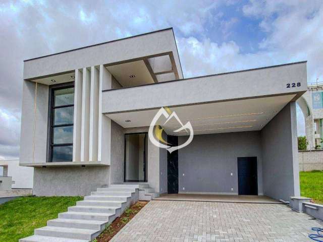 Casa com 3 dormitórios à venda, 187 m² por R$ 1.890.000,00 - Condomínio La Dolce Vita - Paulínia/SP