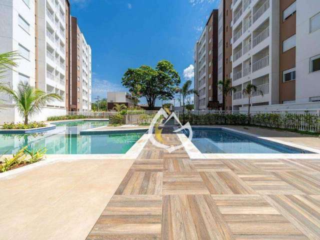 Apartamento com 3 dormitórios à venda, 70 m² por R$ 527.841,00 - Morada Morumbi Residencial Clube - Paulínia/SP