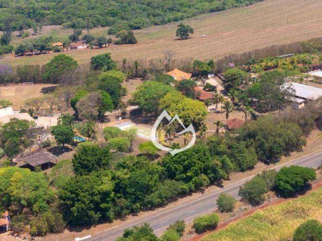 Chácara com 19 dormitórios à venda, 88000 m² por R$ 15.000.000,00 - Zona Rural - Conchal/SP