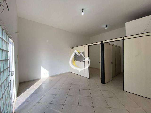 Sala para alugar, 70 m² por R$ 1.725,00/mês - Vila Bressani - Paulínia/SP