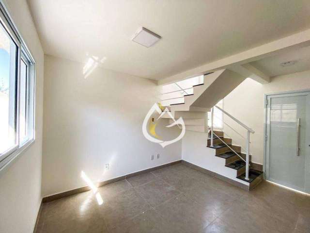 Casa com 2 dormitórios para alugar, 80 m² por R$ 1.975,00/mês - Saltinho - Paulínia/SP