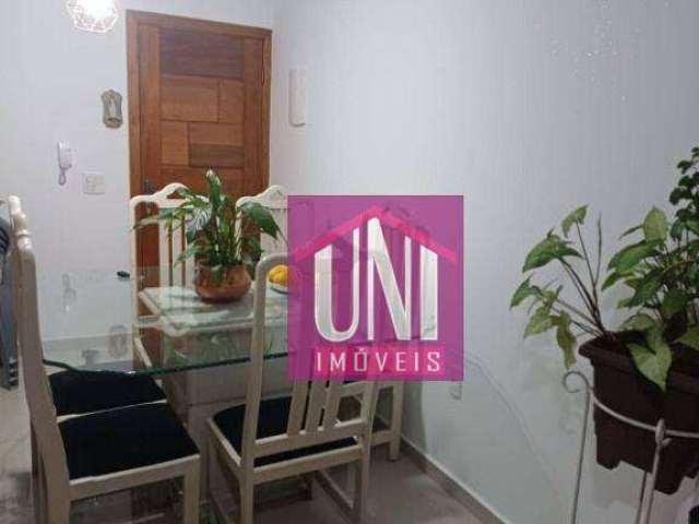 Apartamento com 3 dormitórios à venda, 80 m² por R$ 498.000,00 - Utinga - Santo André/SP