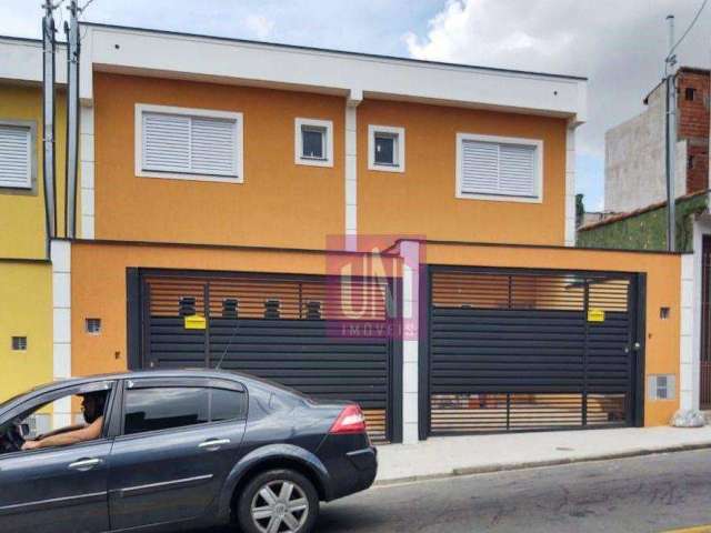 Sobrado com 2 dormitórios à venda, 58 m² por R$ 350.000 - Parque Oratório - Santo André/SP