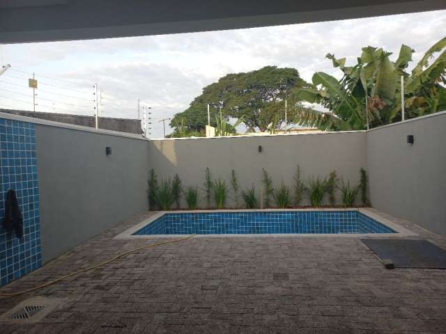 Casa nova c 3 quartos suite/piscina bairro Jardim alvorada