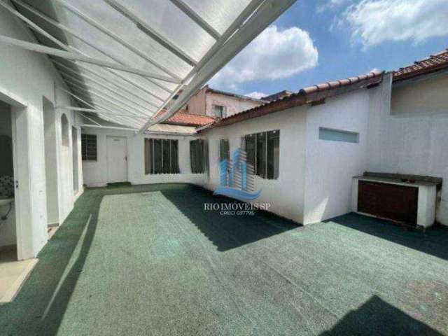 Casa com 2 dormitórios, 177 m² - venda por R$ 1.250.000,00 ou aluguel por R$ 7.463,01/mês - Osvaldo Cruz - São Caetano do Sul/SP