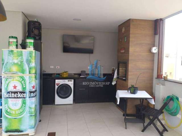 Cobertura com 3 dormitórios à venda, 146 m² por R$ 790.000,00 - Osvaldo Cruz - São Caetano do Sul/SP