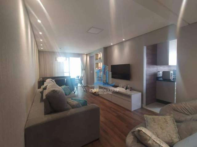 Apartamento com 2 dormitórios à venda, 78 m² por R$ 750.000,00 - Campestre - Santo André/SP