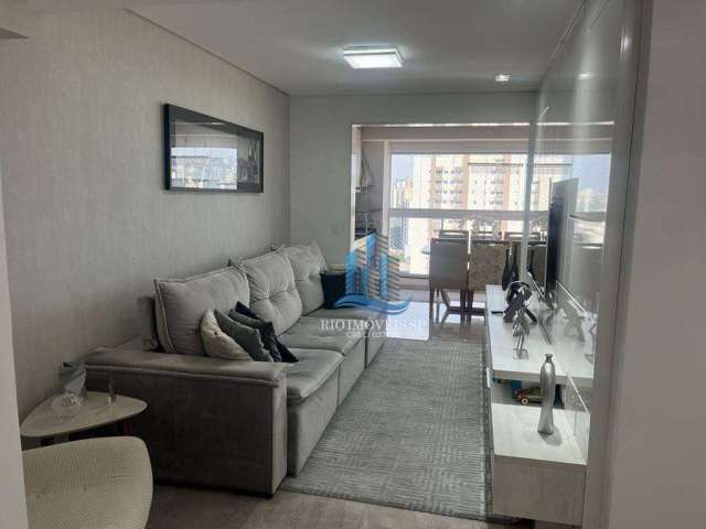 Apartamento com 2 dormitórios à venda, 93 m² por R$ 1.410.000 - Fundação - São Caetano do Sul/SP