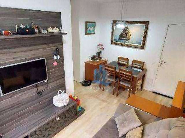 Apartamento com 2 dormitórios à venda, 52 m² por R$ 424.000 - Campestre - Santo André/SP