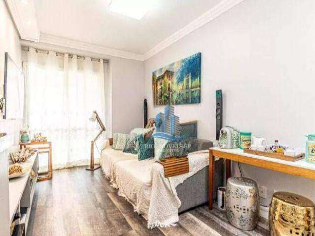 Apartamento com 2 dormitórios à venda, 76 m² por R$ 710.000 - Barcelona - São Caetano do Sul/SP