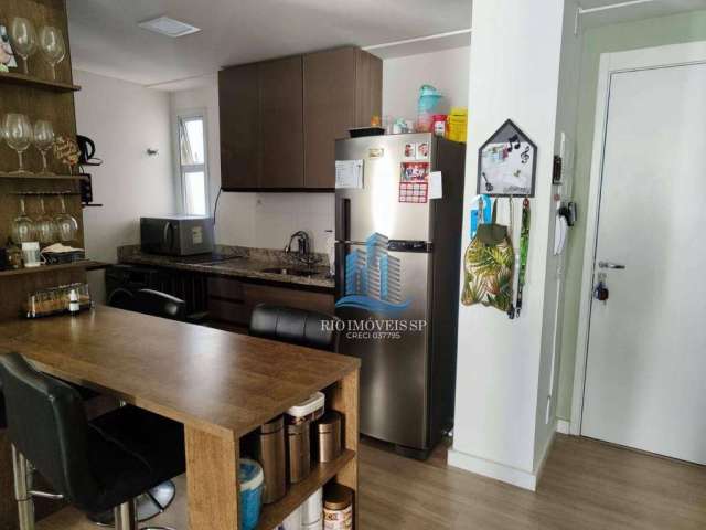 Apartamento com 1 dormitório à venda, 42 m² por R$ 425.000 - Boa Vista - São Caetano do Sul/SP