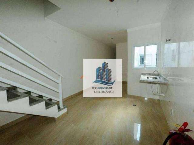 Apartamento com 2 dormitórios à venda, 86 m² por R$ 400.000,00 - Parque das Nações - Santo André/SP