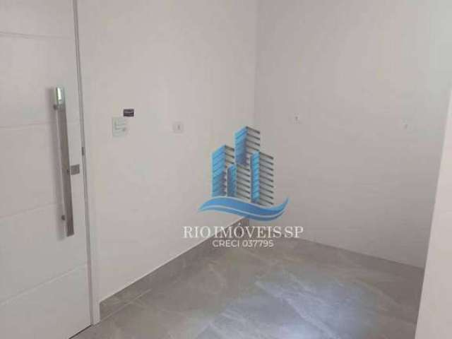 Cobertura com 2 dormitórios à venda, 98 m² por R$ 470.000 - Campestre - Santo André/SP