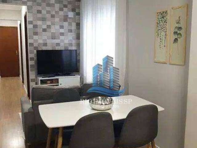 Apartamento com 2 dormitórios à venda, 52 m² por R$ 318.000,00 - Utinga - Santo André/SP