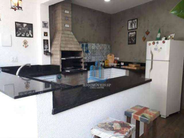 Sobrado com 3 dormitórios à venda, 220 m² por R$ 1.500.000 - Campestre - Santo André/SP