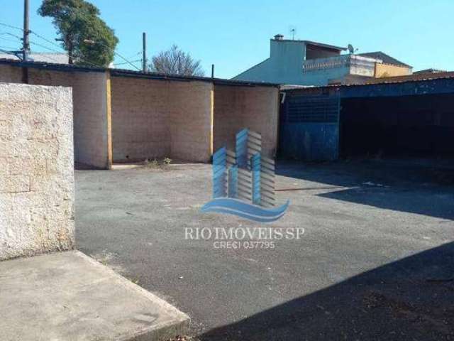 Galpão para alugar, 380 m² por R$ 15.000,01/mês - Utinga - Santo André/SP