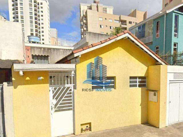 Terreno à venda, 95 m² por R$ 500.000,00 - Vila Bastos - Santo André/SP