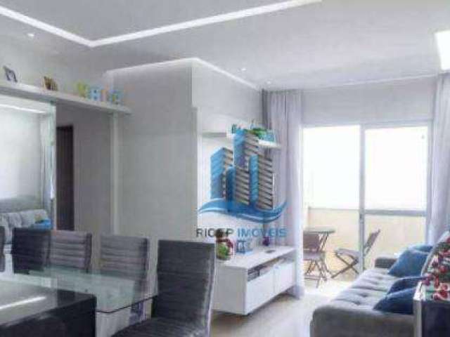 Apartamento com 3 dormitórios à venda, 73 m² por R$ 680.000,00 - Jardim Três Marias - São Bernardo do Campo/SP