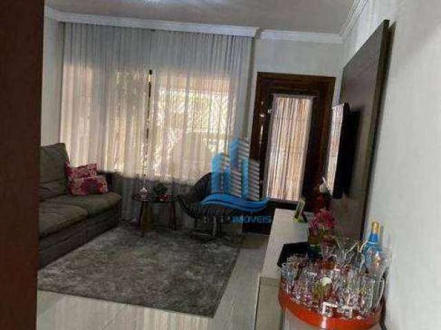 Sobrado com 3 dormitórios à venda, 180 m² por R$ 649.000,00 - Campestre - Santo André/SP