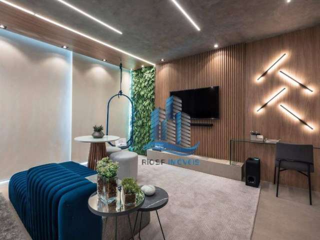 Studio com 1 dormitório à venda, 42 m² por R$ 456.000,00 - Centro - São Caetano do Sul/SP