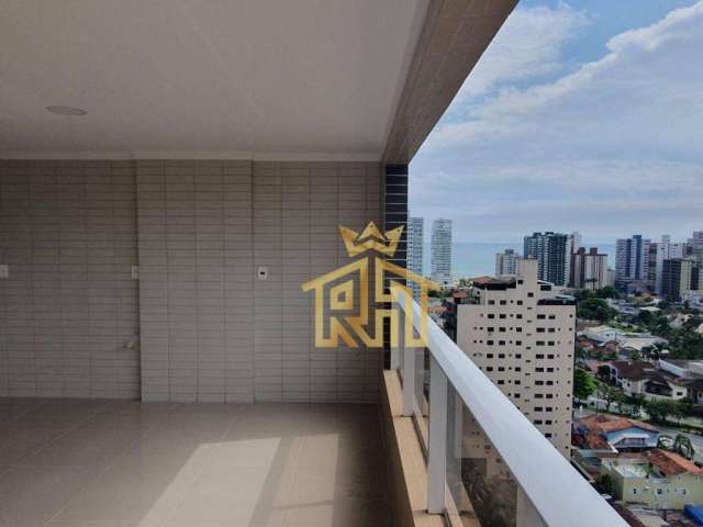 Apartamento com 3 dormitórios à venda, 126 m² por R$ 1.250.000,00 - Canto do Forte - Praia Grande/SP