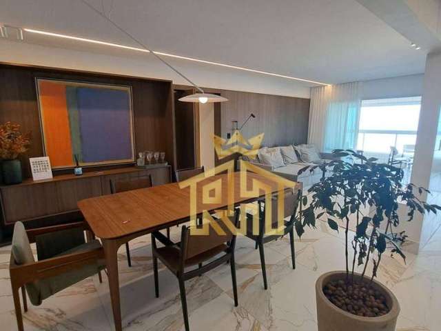 Apartamento 03 dormitórios mobiliado novo a venda - Bairro Aviação - Praia Grande - SP