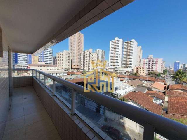 Apartamento com 2 dormitórios, 1 suíte - Aviação - Praia Grande/SP