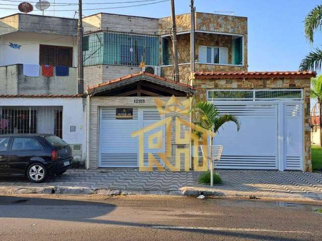 Sobrado com 2 dormitórios para alugar, 80 m² por R$ 2.500,02/mês - Caiçara - Praia Grande/SP